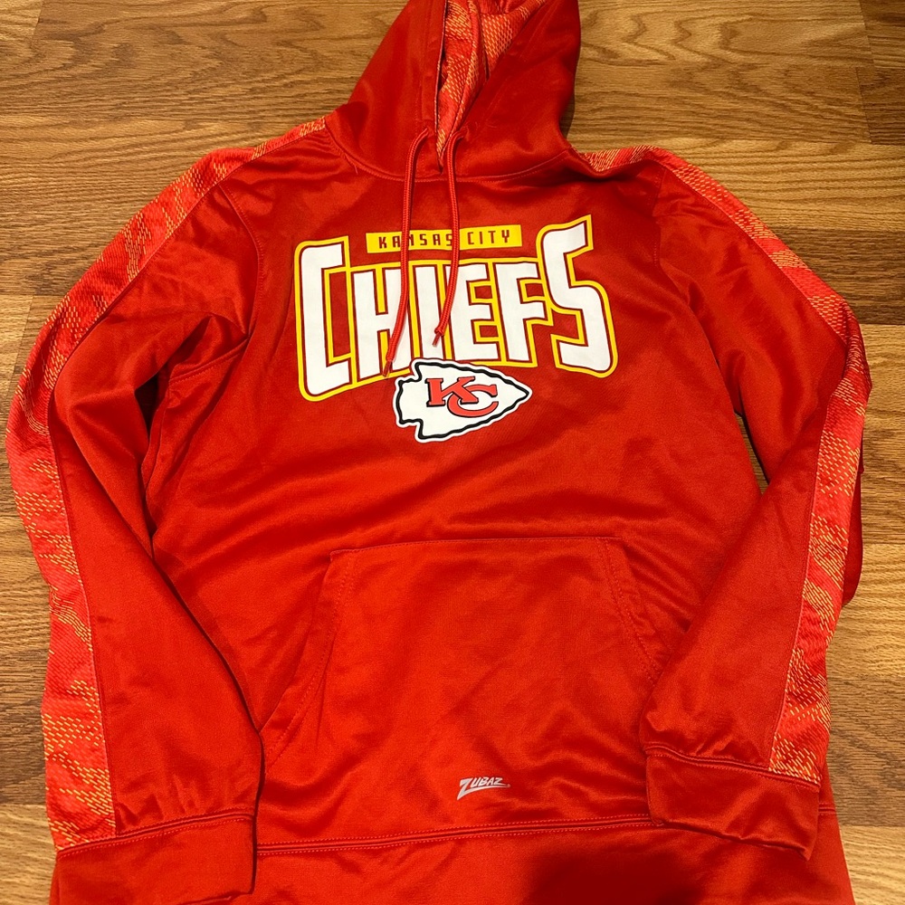 Team Apparel Red Kansas City Chiefs Hoodie